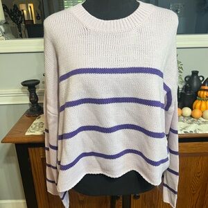 Sincerely Jules Women’s Striped Sweater NWT